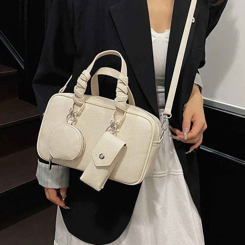 High Quality Women PU Leather Handbags Shoulder Bags Casual Female Zipper Crossbody Bags for Women Fashion Ladies Messenger BagsT251122