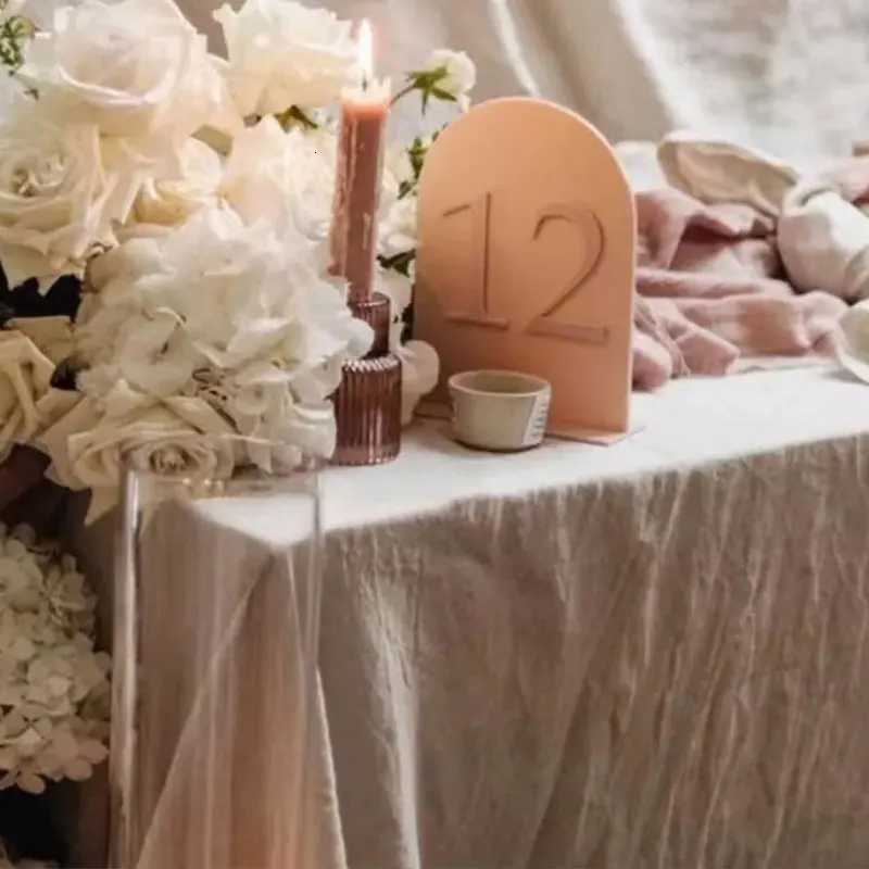 French Cream Style Household Tablecloths Wedding Parties Holiday Kitchen Tablecloths Soft Pleated Texture Beige Tablecloths C251122