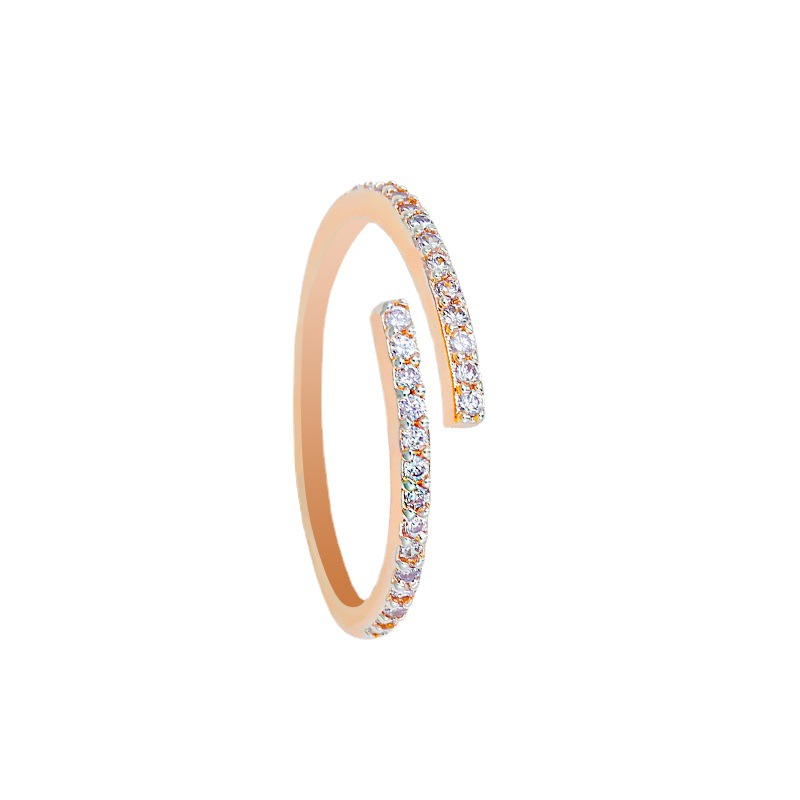 Womens vintage personality ins new trendy little finger tail ring High quality gold designer diamond ring rings designer for women engagement men love - view 6