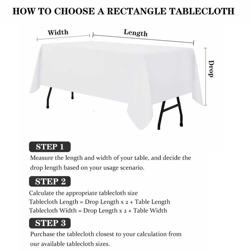 Marble Pattern Tablecloth Rectangular Polyester Dining Table Cover for Home Kitchen Restaurant Holiday Indoor/Outdoor Party C251122