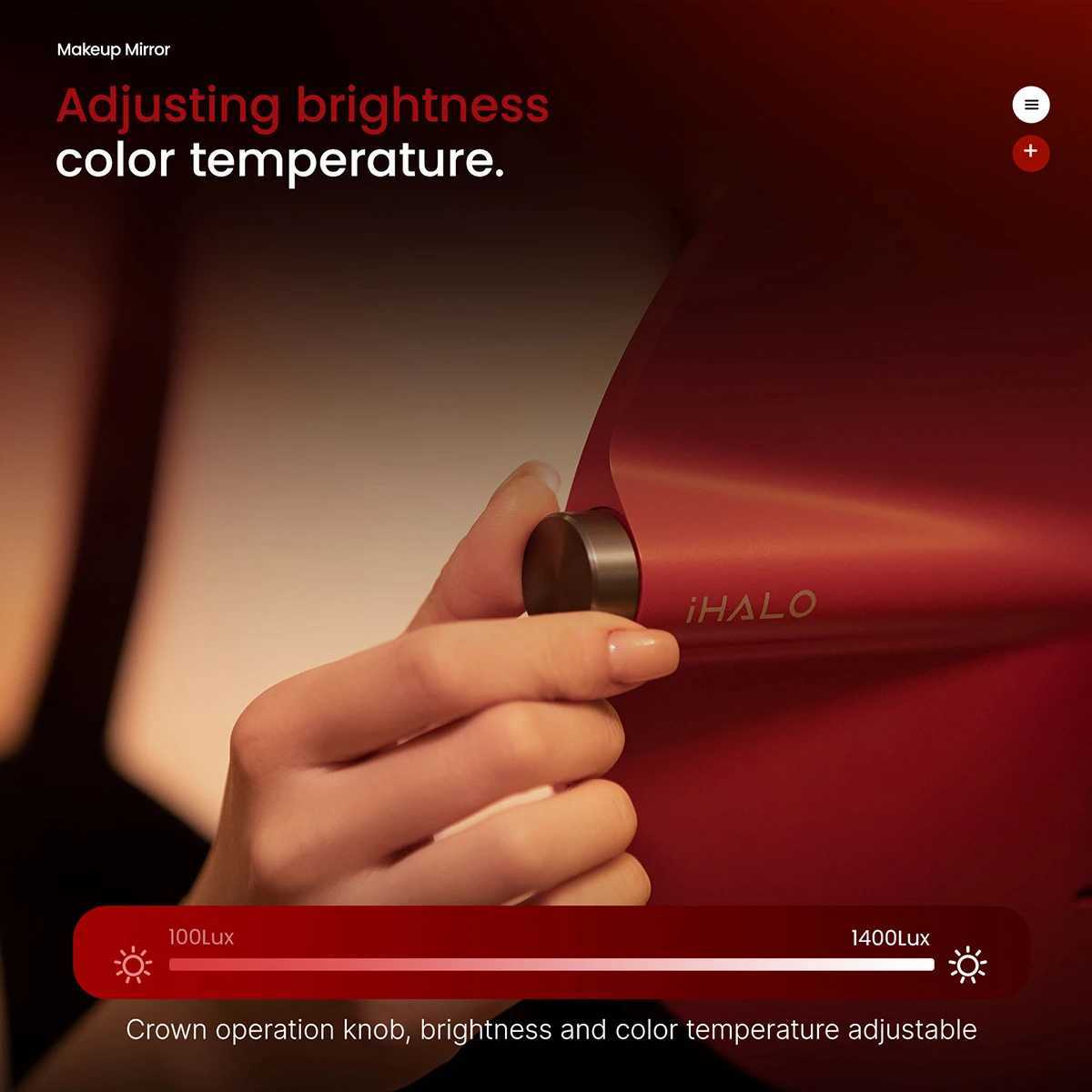 Makeup Mirror With Light White LED Daylight Vanity Mirror 3 Modes Mirror With Light Gift USB Cable M251122