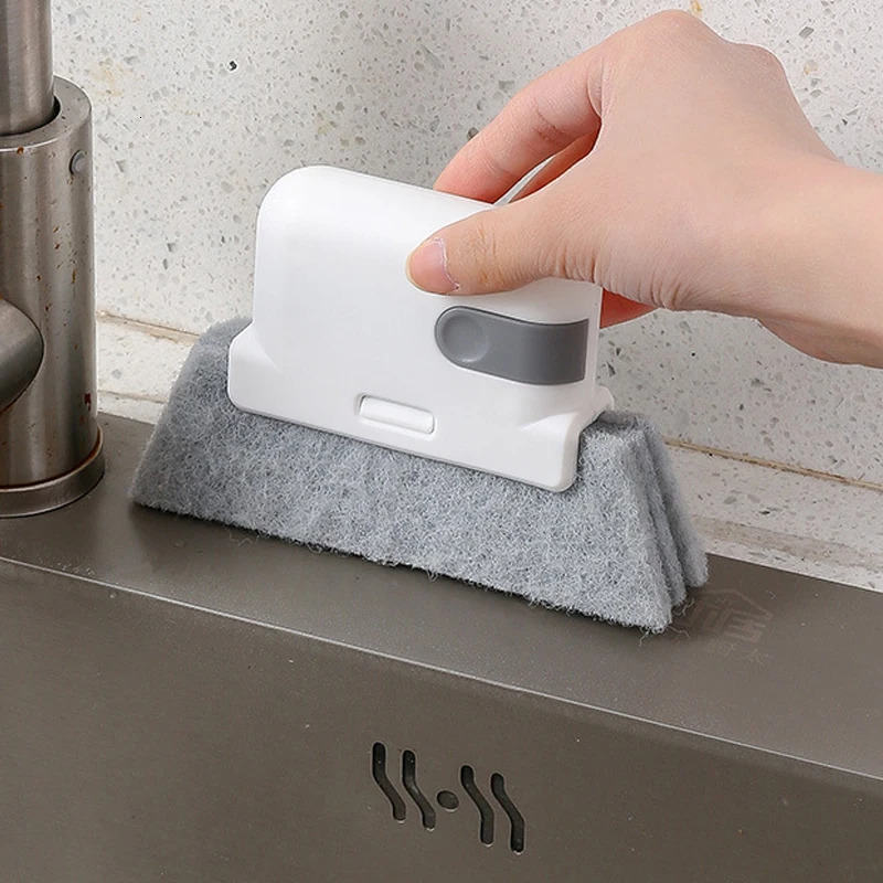Windows Groove Deadend Cabinet Crevice Brush Removable Home Multi functional Cleaning Tool 250422