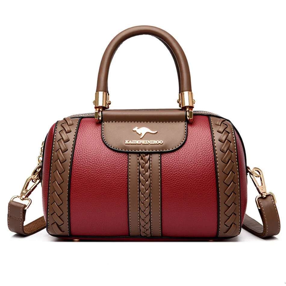 High Quality Leather Purses And Handbags For Women Designer Shoulder Crossbody Bag New Ladies Messenger Bags Sac A Main Bag