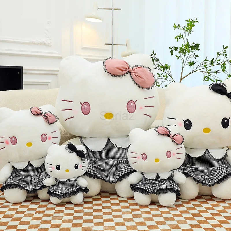 Sanrio 70cm Big Size Hello Kitty Cute Cartoon Characters Plush Toy Room Decoration Plushies Pillow Childrens Holiday Gift H251122