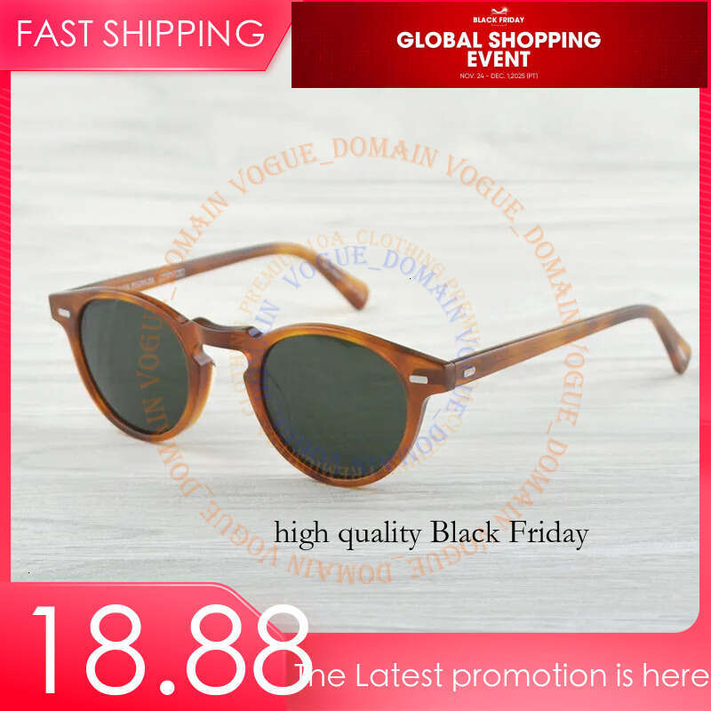 Oliver People Glasses Wholesale-Gregory Peck Brand Oliver Cabell Designer Men Women Sunglasses Sunglasses Polarized Sung186 Retro Glasses Olive Sunglasses 503