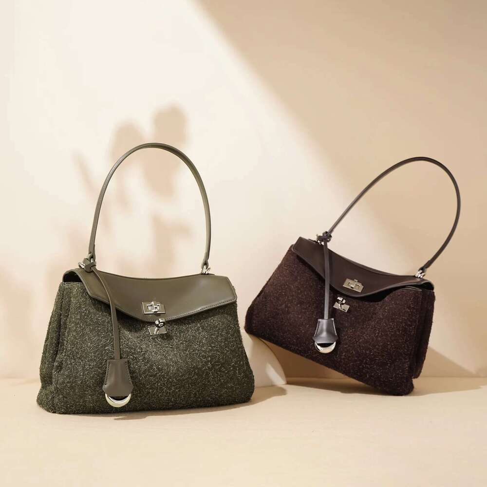 Autumn And Winter High Grade Cowhide Armpit Crossbody Women S Of Sliver Bucket Designer Bag New Handbags Bag