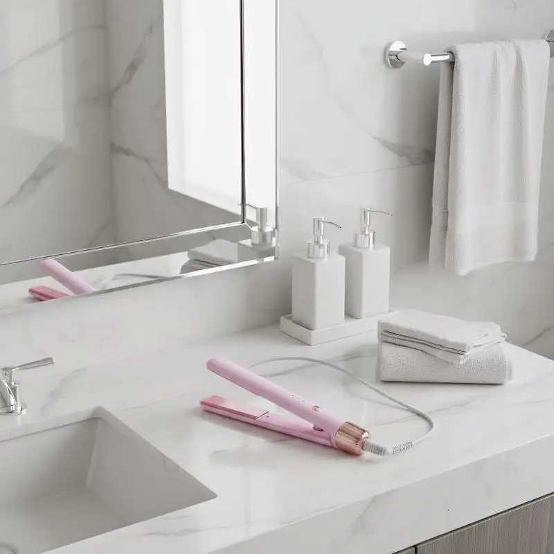 Mini Portable Hair Curling Iron Clamp Dual Use Straightening And Curling Student Dormitory Friendly Hair Salon AccessoriesT251122