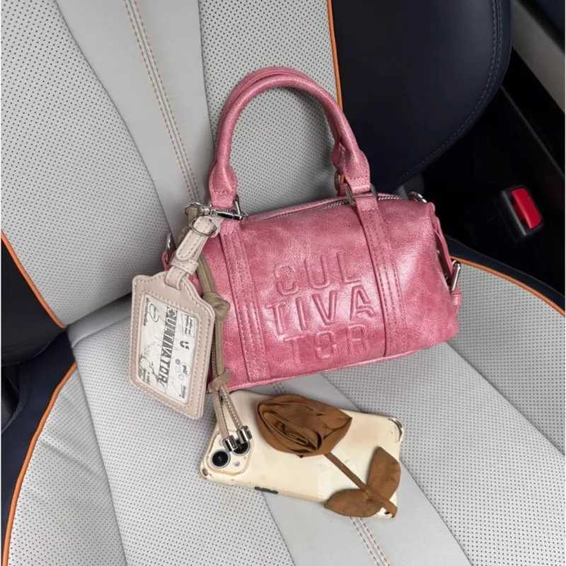 JIAERDI Vintage Style Card Slot Boston Handbag Women Trendy Multifunctional Shoulder Bag Ladies Leather Spacious Luxury Bags Y2kT251122