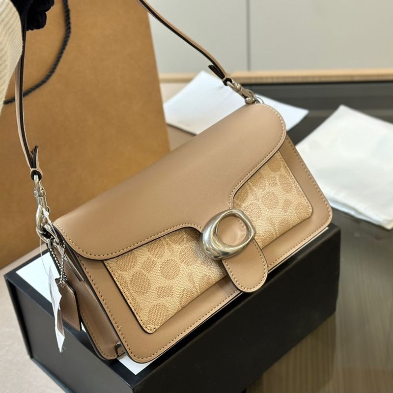 2026 NewTop Quality Designer Handbag Tote Bag for Women Genuine Leather Shoulder Purse with Detachable Strap Mirror Square Baguette Crossbody Bag Wallet LS 2025