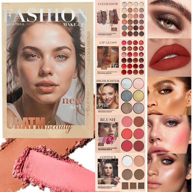 67-color multi-layered beauty book palette a makeup book that combines eyeshadow blush contouring and highlighterrich colorsT251122