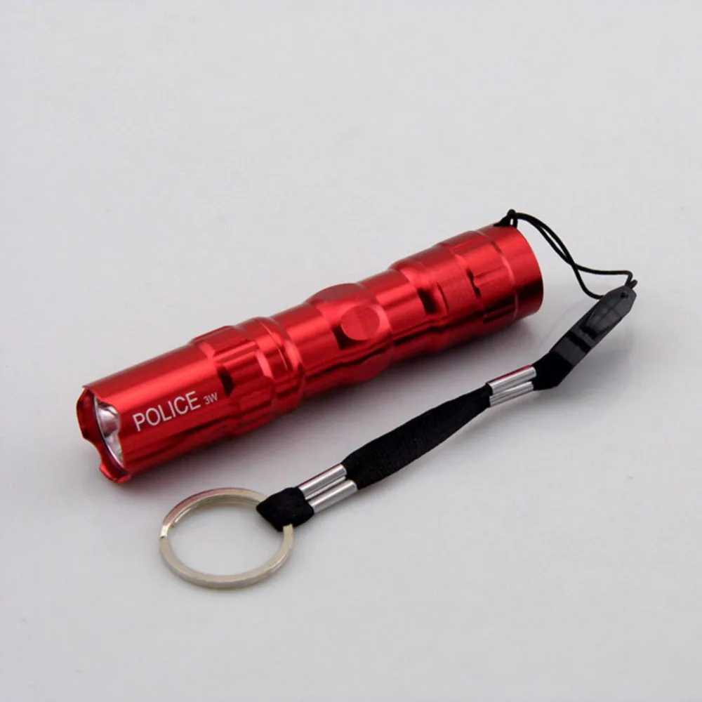 Mini high power Protable led flashlight flash torch light lamp waterproof AA battery pocket keychain laterna for camping fishing C251122