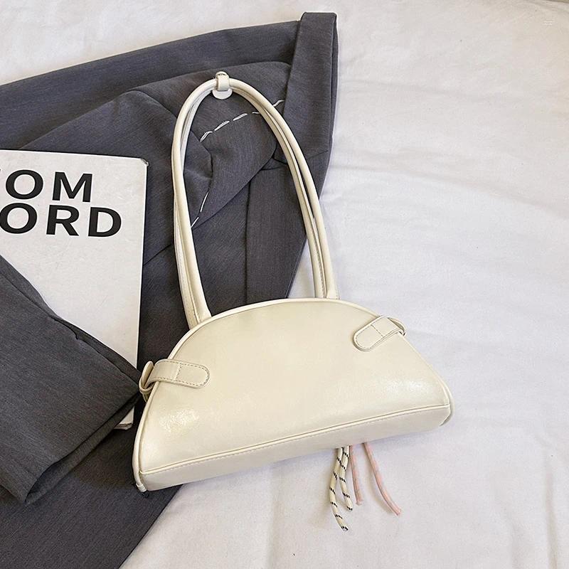 Totes Small Niche Design Armpit Bag For Women 2025 Fashionable And Versatile Commuting Single Shoulder Baguette Hand-held Bow