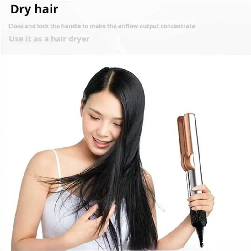 FSLH Multi-Function 2-In-1 Professional Hair Dryer Air Straightener Electric Styling ToolT251122