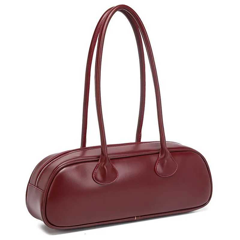 2025 New Retro Fashion Pillow Bag Large Capacity Handheld Underarm Bag Versatile Single Shoulder Bag Simple Design Polyester LinT251122