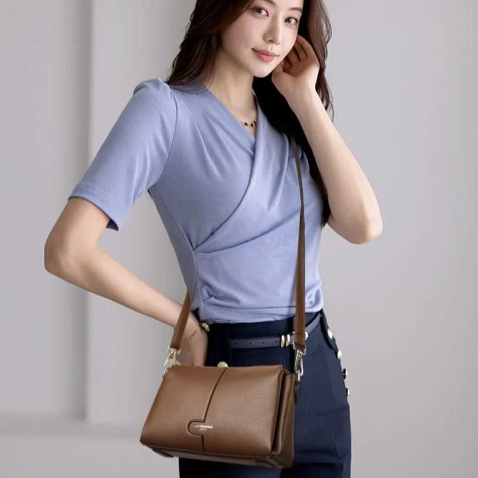 Genuine Brand Luxury Handbags Women Bags Designer Top Quality Soft Leather Shoulder Bags for Women Female Crossbody Bag HandbagsT251122