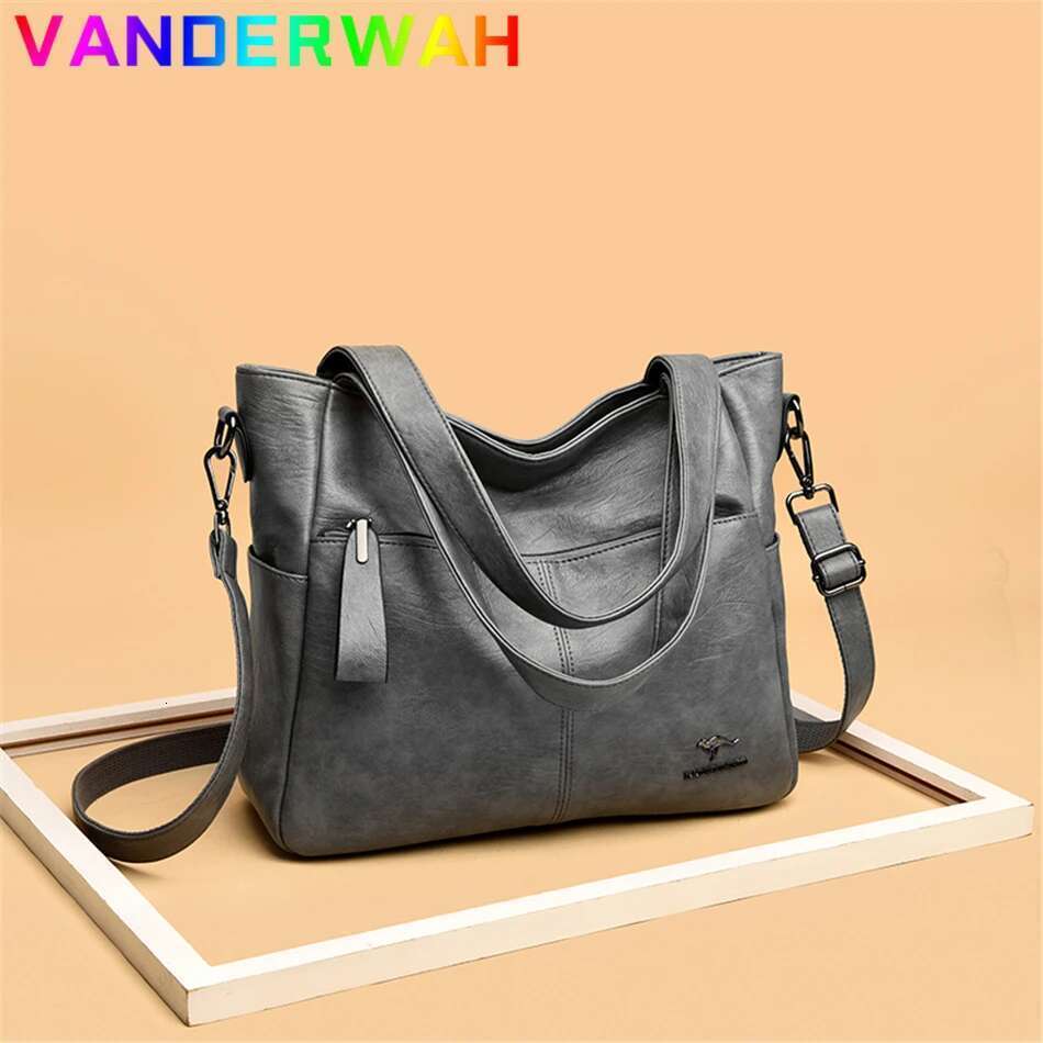 Quality Women S Leather Top Handle Bags Female Shoulder Sac Tote Shopper Bag Bolsa Feminina Designer Handbags For Woman Bag
