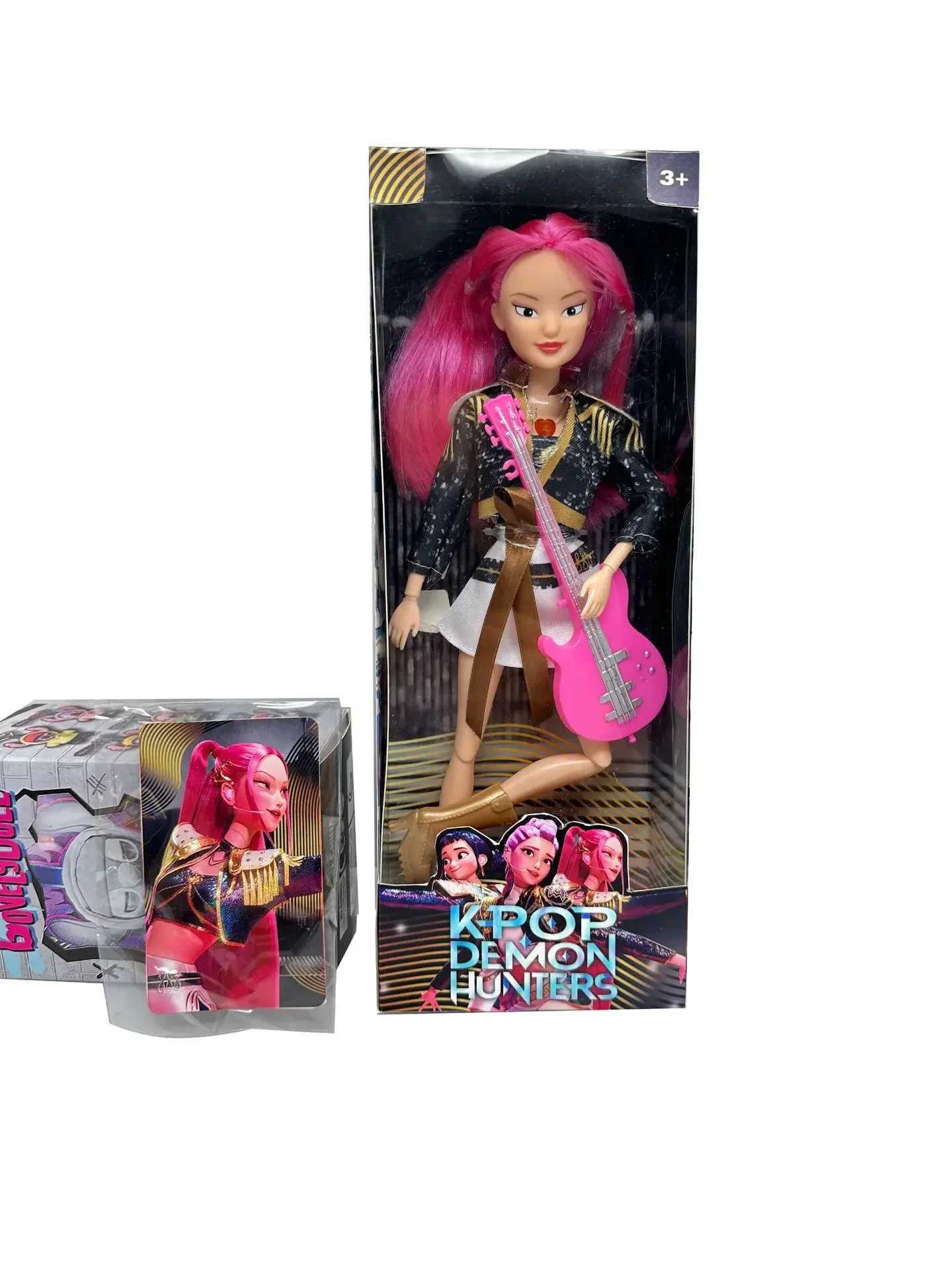 NEW Vinyl Doll Toys Kpop Demon Hunters Action Figure Toy Rumi Mira Zoey Beautiful Princess Baby Girl Plastic DIY Toy for Girls J251122