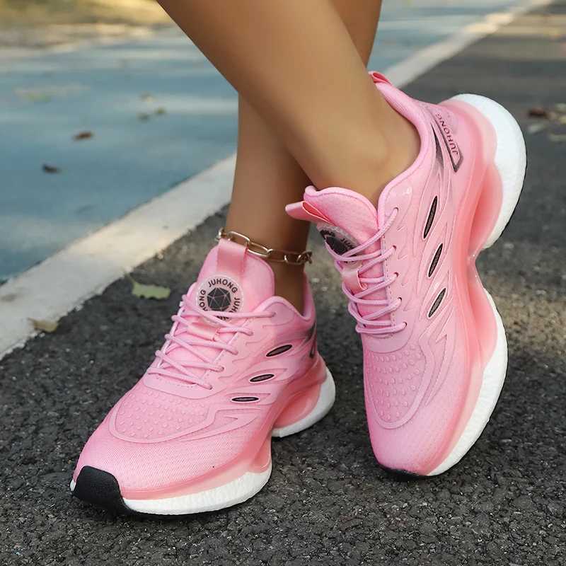 Women Sneakers Running Shoes Women Plus Size36-45 Sports Shoes Casual Couple Trainers Shock Tennis Gym ShoesC250414