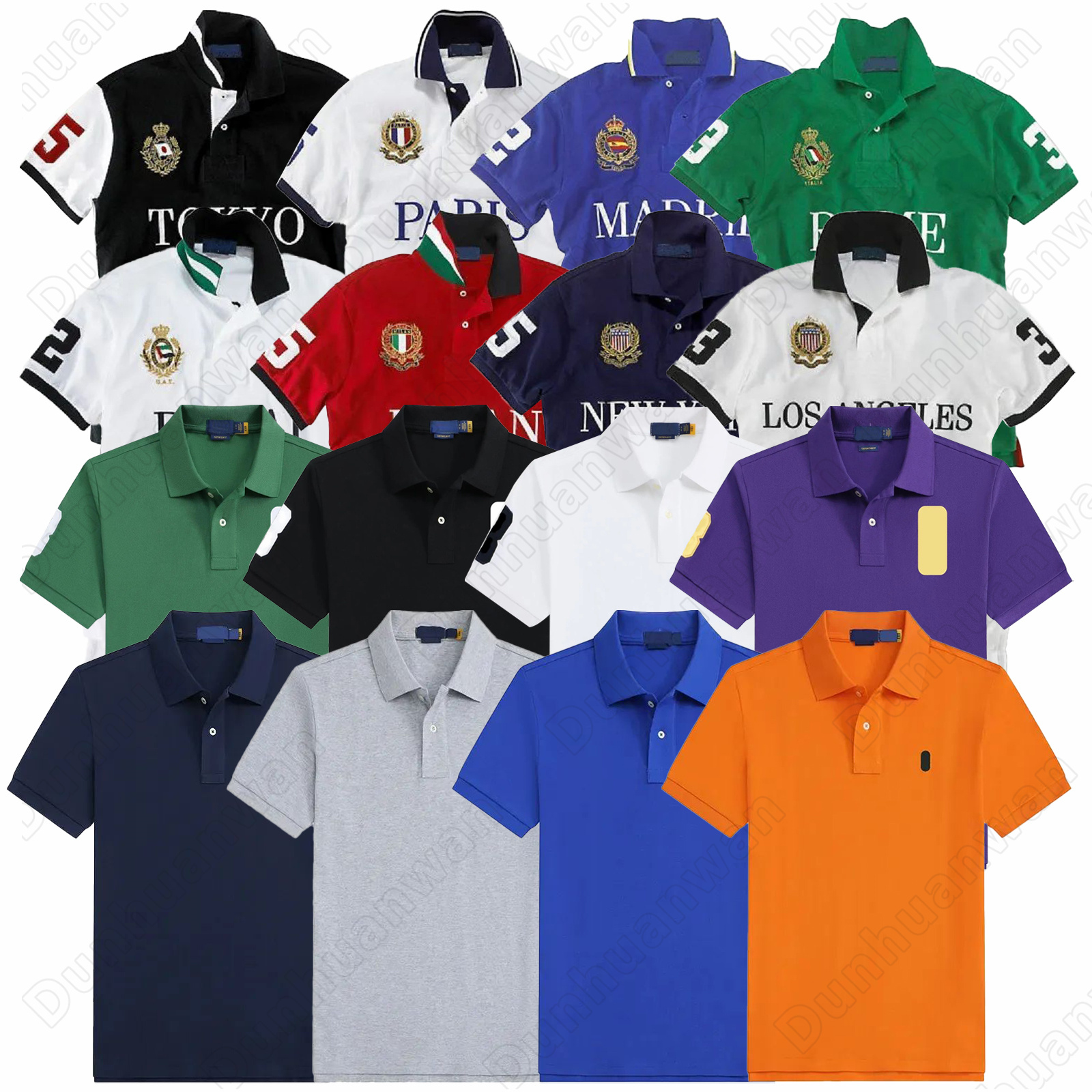 polo shirt polo mens designer polo tops Letter polos embroidery shirt clothing breathable tees printing polos summer casual cotton short sleeve