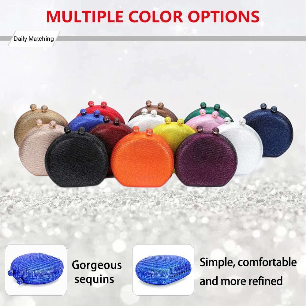 Women's Crystal Rhie Handheld Wedding Party Wallet Birthday Christmas Valentine's Day Gift Banquet Bag designer bag women bag