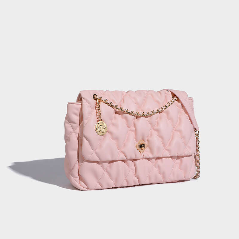 Designer Women's Bags Designer Xiaoxiangfeng Lingge Chain Bag For Women's 2023 New High End Texture, Small Stand One Shoulder Crossbody Bag,