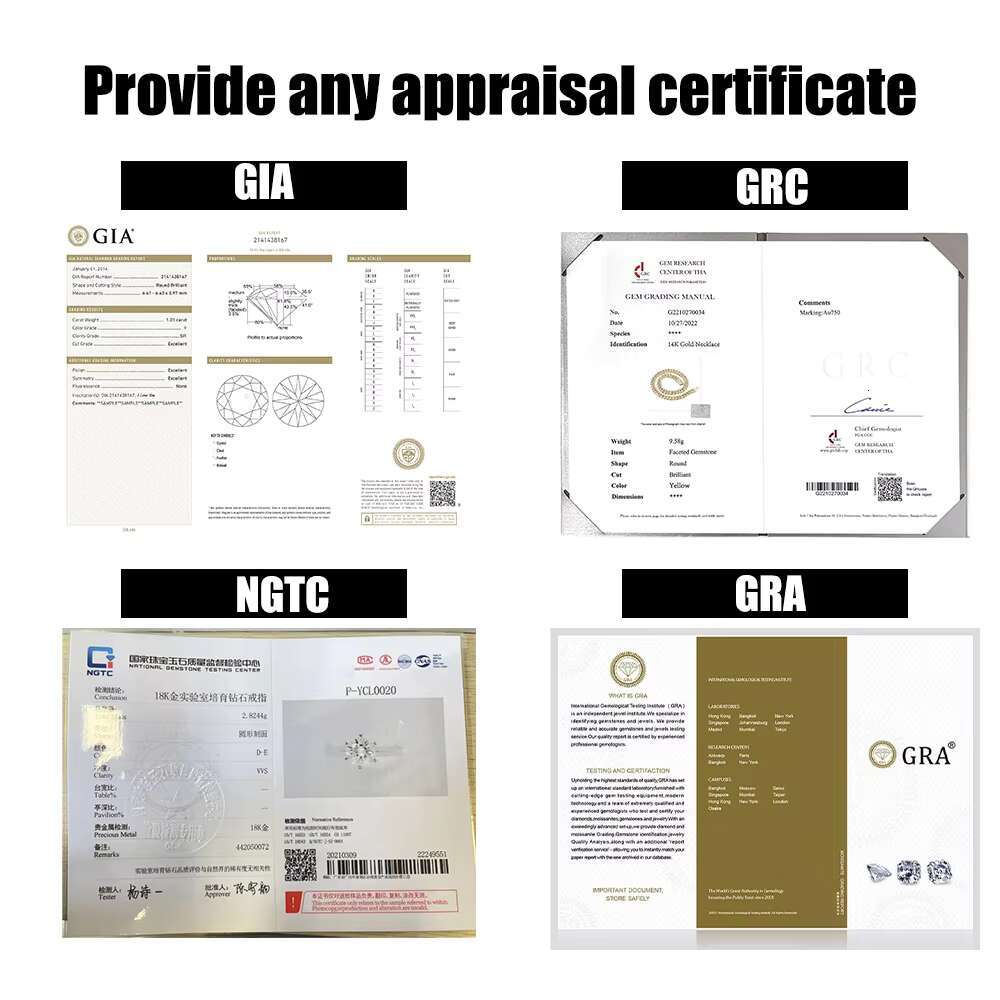 IGI GIA Certified VVS1 CVD HPHT Lab Grown Diamond 14k 18k Real Solid Gold Tulip Prong Round Brilliant Cut Tennis Bracelet Women