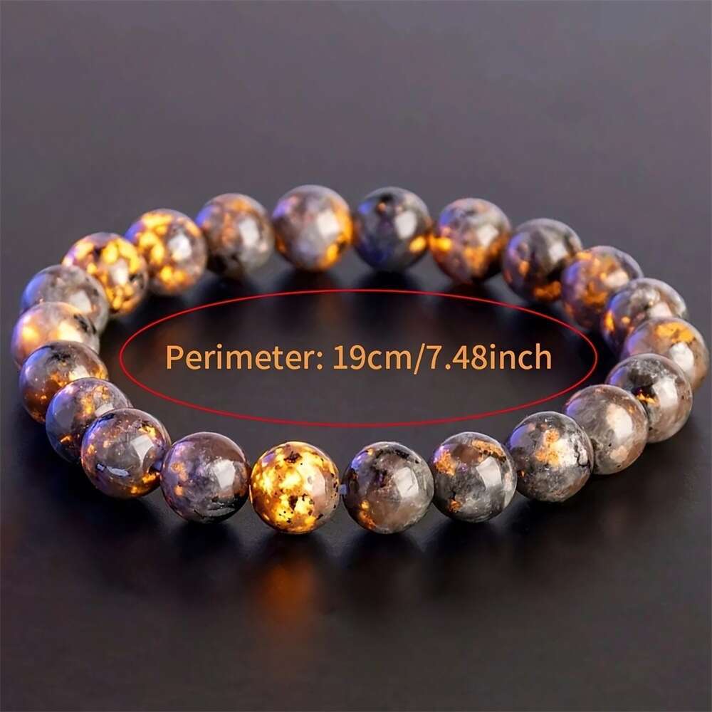 Flame Natural Stone for Men and Women with High Quality Instagram Punk Style Bracelet Jewelry