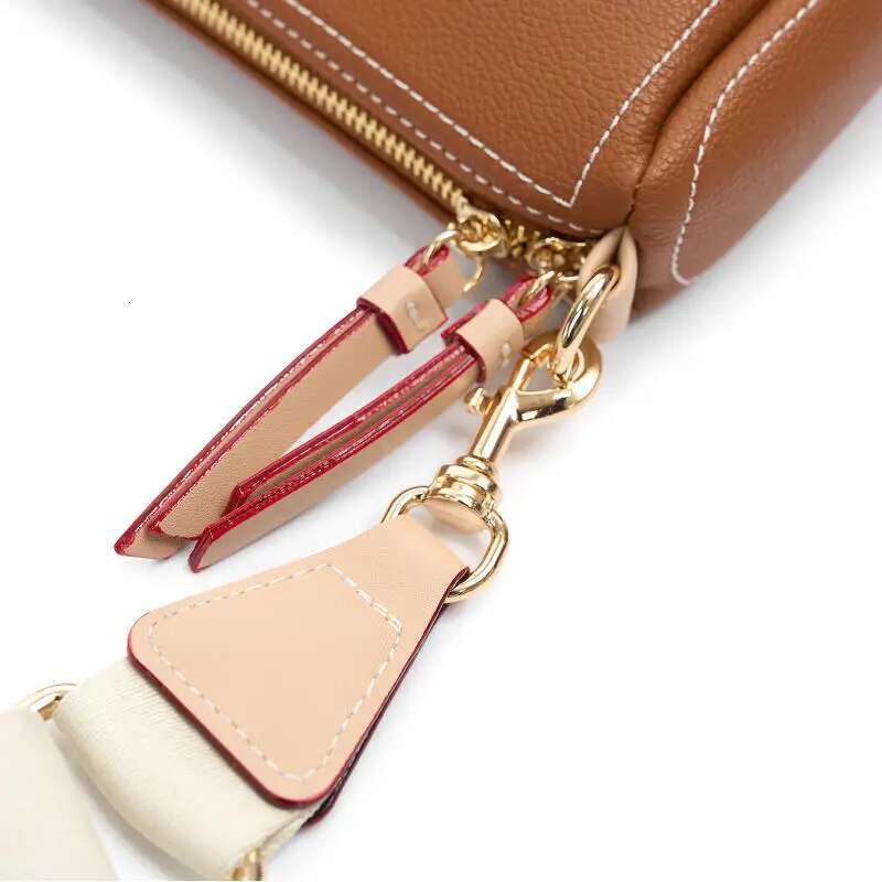 CH Fashion Women S Tote Versatile Simple Solid Color Printed Lettering Metal Brand Crossbody Shoulder Bag Bag