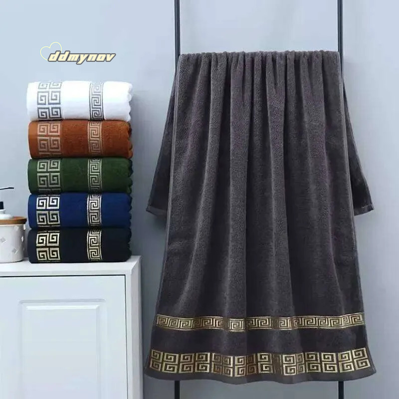 Pcs Set Black Cotton Bathroom Sets Hand Face Towel X cm And Big Bath Washcloths Gift Towels H11.21 ddmynov