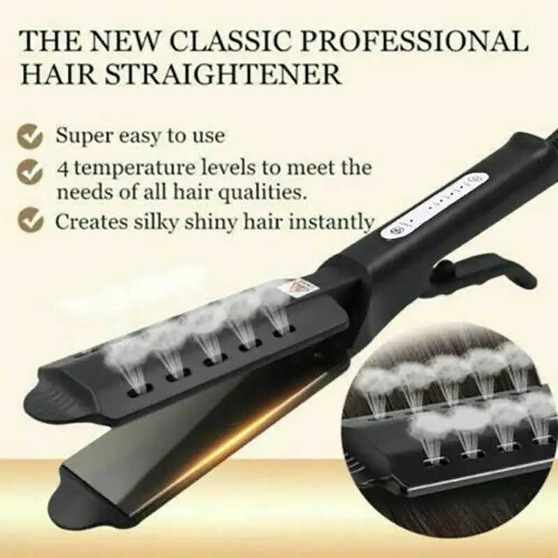 Special electric plywood straight iron hair straightening powder barber shop does not hurt hair pulling boardT251122
