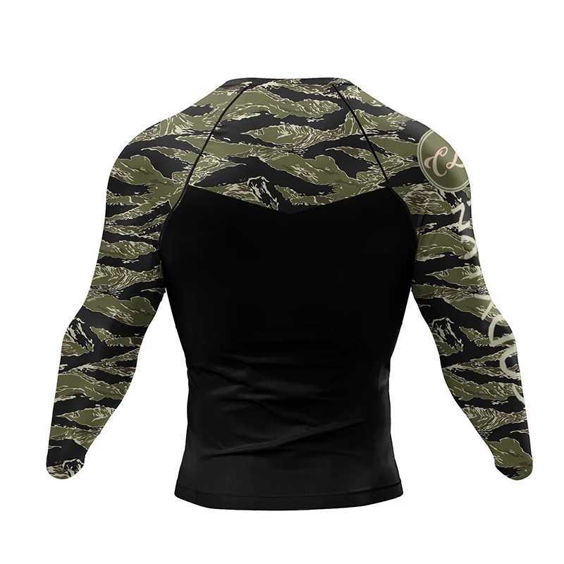 Taekwondo Rashguard Jujutsu MMA T-shirt+pants set mens Rash Guard grappling Bjj Gi boxing sportswear gym Muay Thai shorts set W250422