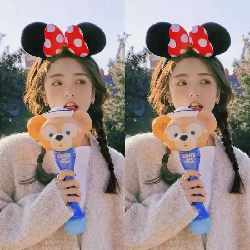 Disney Mickey Minnie Hairband Amusement Park Photo Dress Headband Cute Mickey Mouse Childrens Playground Card Headdress Cosplay W20250421