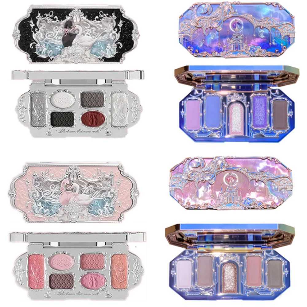 Moonlight Mermaid Gemstone Eyeshadow Palette Highly Pigmented Matte Shimmer Swan Ballet Eye shadow CollectionT251122