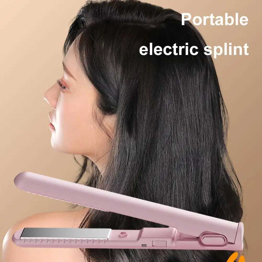 Portable Mini Hair Straightener Lightweight 180 Degrees Celsius Constant Temperature Control Suitable for All Hair TypesT251122