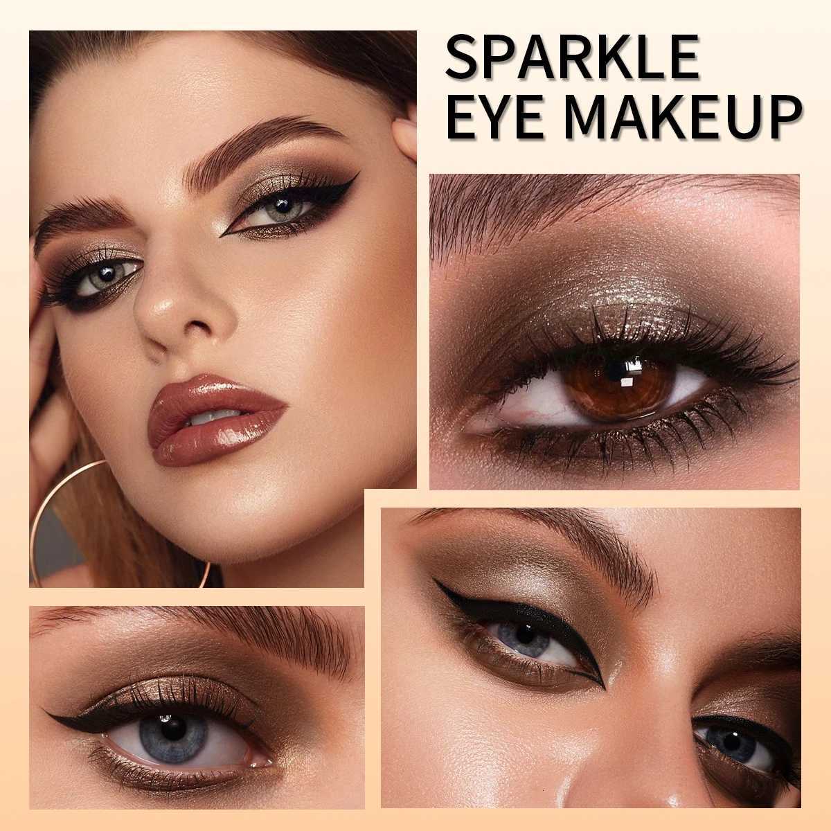 Natural Color Eyeshadow Stick-Highlighter Pen with Pearly GlitterMatte Finish 1pc Pick Brow Shimmer Eye Shadow Pen Eye MakeupT251122