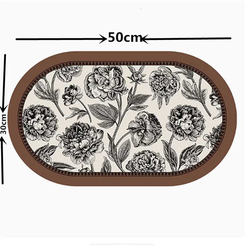 Luxury Retro Placemats for Dinner TableWashable Leather Place MatNon-SlipHeat ResistantIndoor Dining Table Decor C251122
