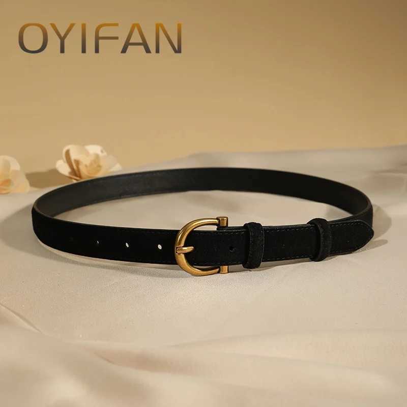 Women Luxury Design Suede Leather Belt Casual Versatile Business Waist Strap Trendy Trouser Dress Belts Gifts J251122