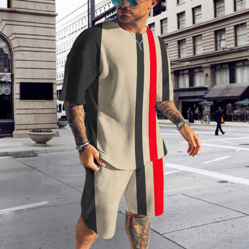 Designer t shirt Men Fashion Summer New Breathable Quick Drying Clothes Sports Men s Shorts Short Sleeve T shirt Casual Set