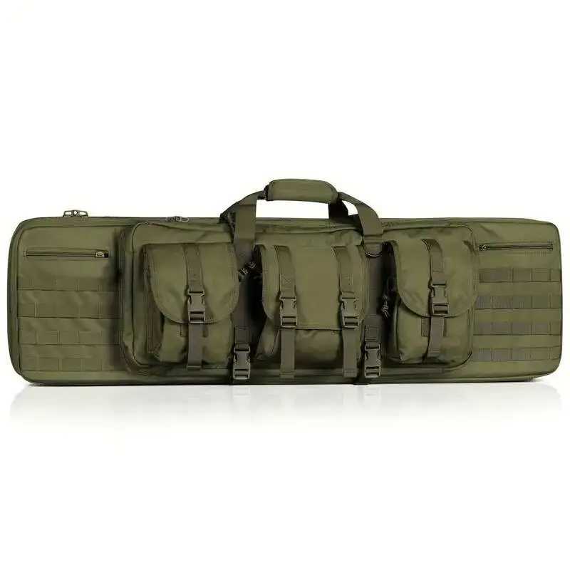 136 rifle bag outdoor military tactical rifle bag rifle suitcase air gun color bullet shooting rifle bag 98cm/118cm/142cmC250421