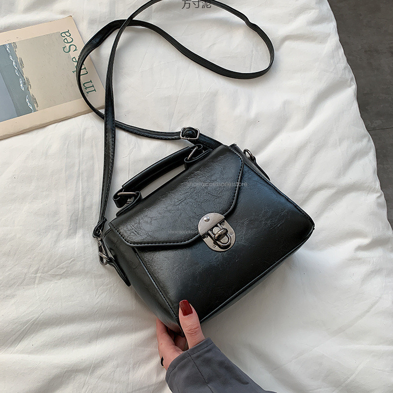 Texture small bag, women's new casual fashion, one shoulder crossbody handbag for girls