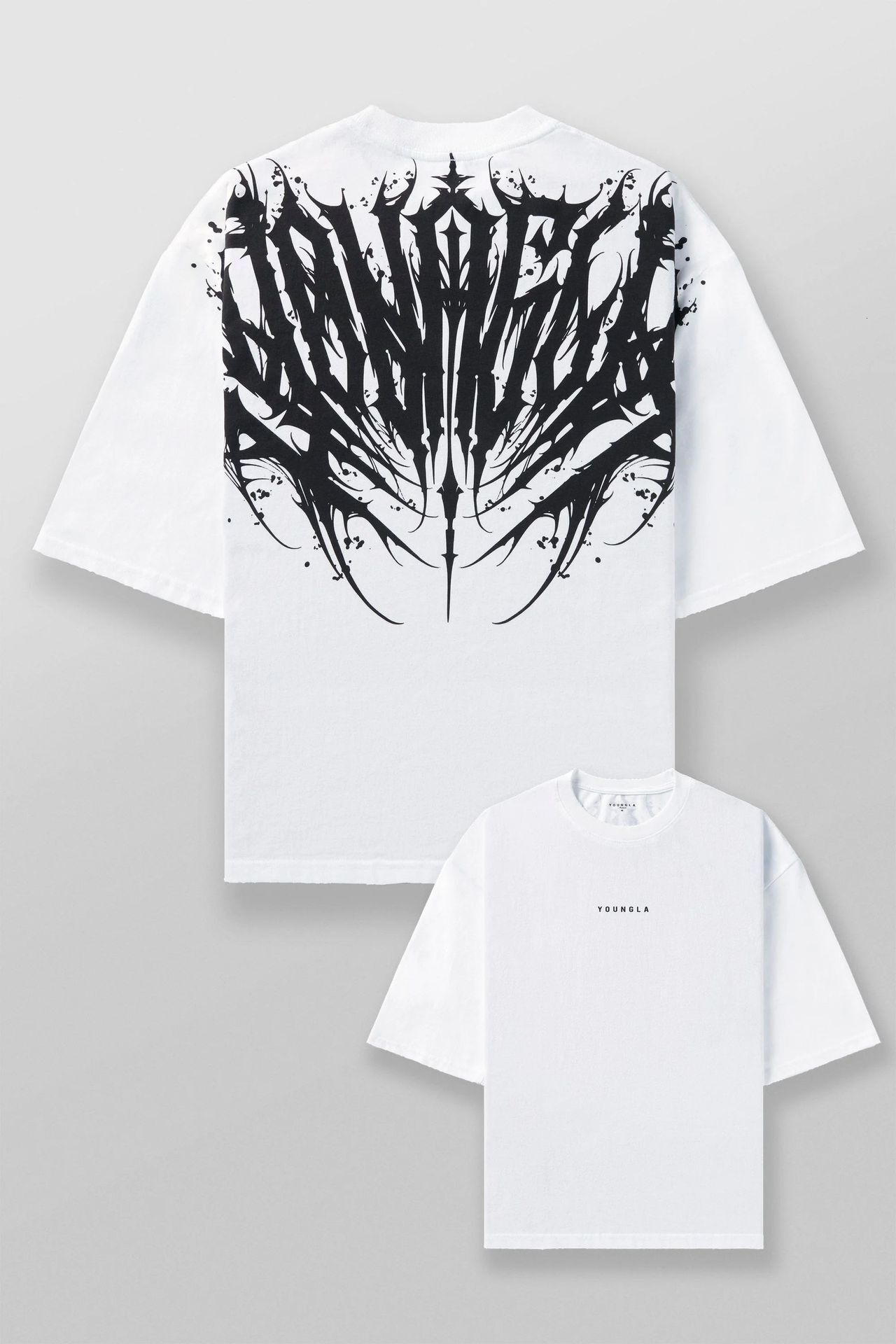 Designer t shirt Men Fashion YOUNG LA American style new for summer men s casual loose fashion brand printed cotton short sleeved sports T shirt