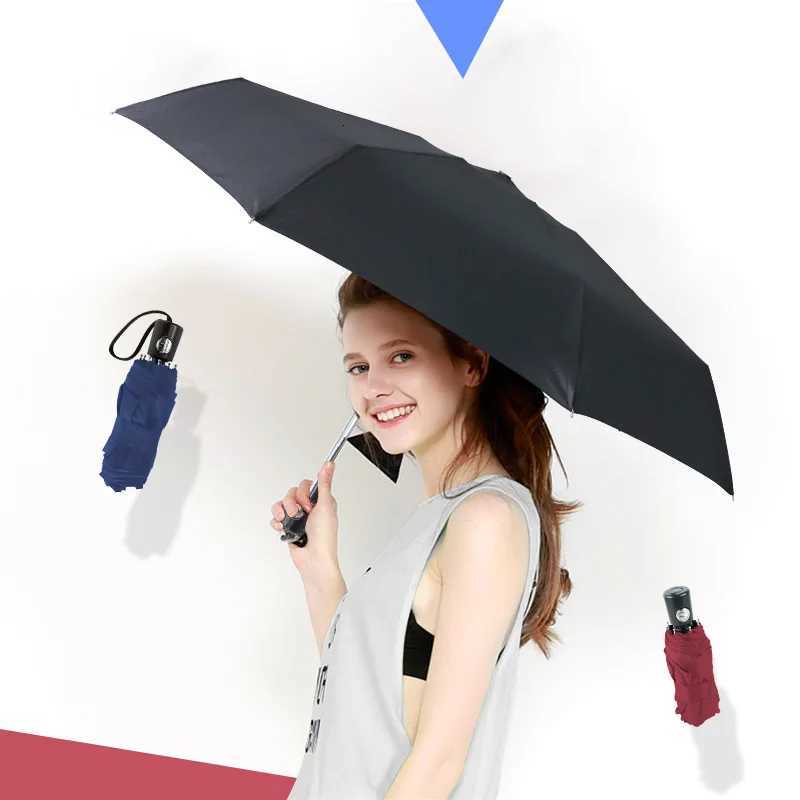 Automatic Mini Pocket Umbrella Small Travel Rain Women Kids Umbrella Parasol Portable Outdoor Waterproof Ultralight Men UmbrellaM251122