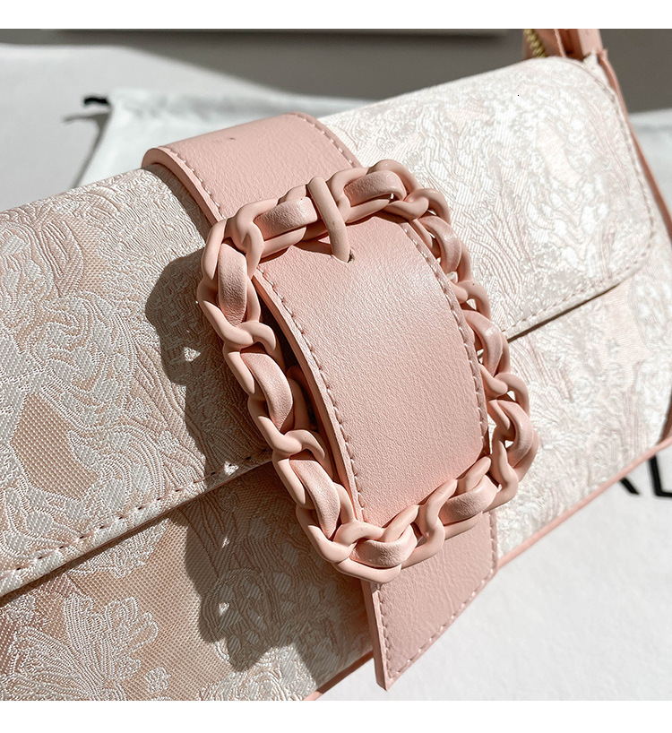 Designer Series Pink Embroidered Butterfly 2025 Free Shipping Hot Selling Designer Bag High Quality Luxury Brand Women's Banquet Bag Party Bag Un