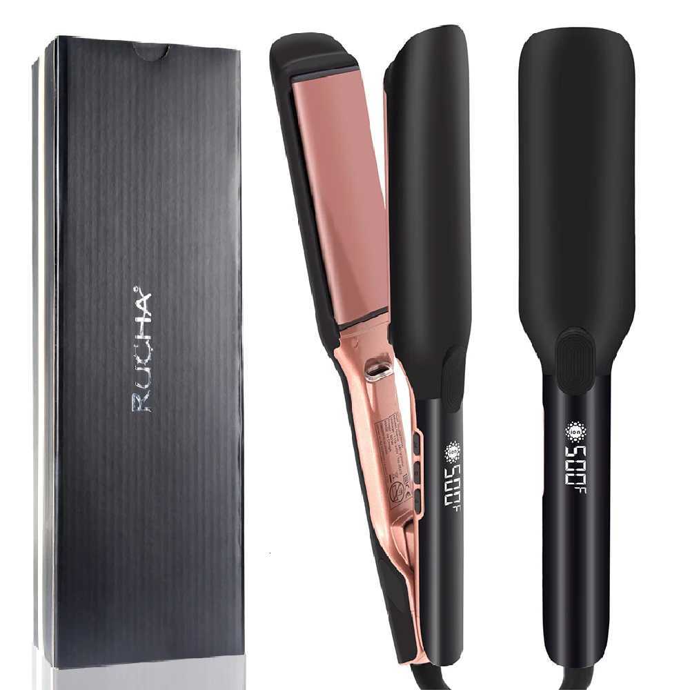 500F Hair Straightener High Temperature Flat Irons With Plasma Ions for Keratin Treatment Frizzy Hair Recovers Damaged HairT251122