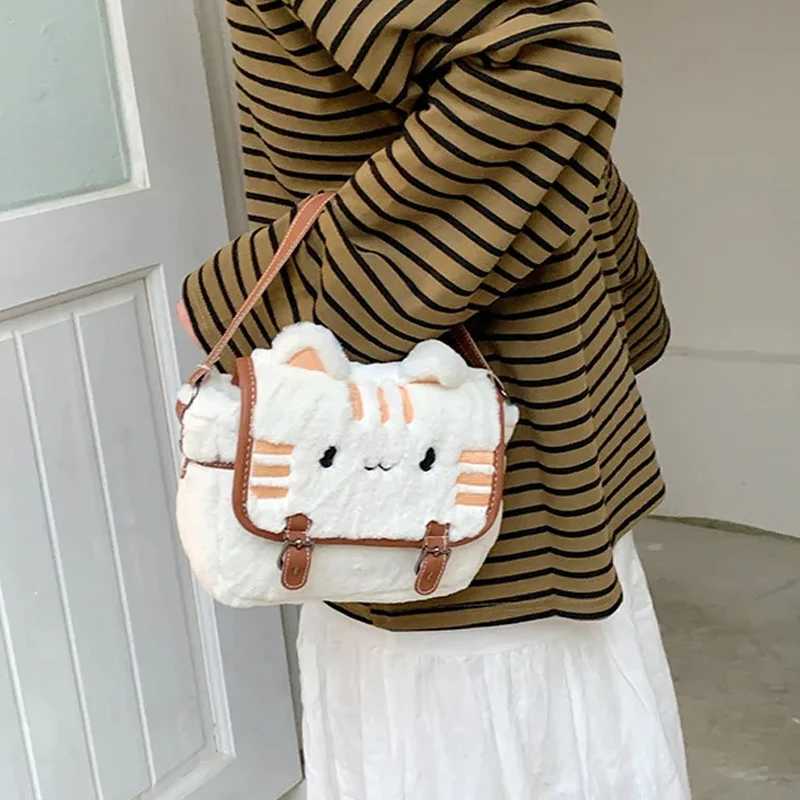 Cute Designer Shoulder Women KAWaii Soft Plush Trendy Crossbody Bags for Woman School Bag Gift for girls K251121