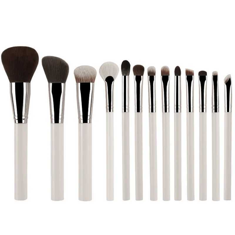 13-Piece Vegan Makeup Brush Set Hypoallergenic Soft Synthetic Brushes for Eye Contouring Full FaceProfessional Cosmetic Tools C251122