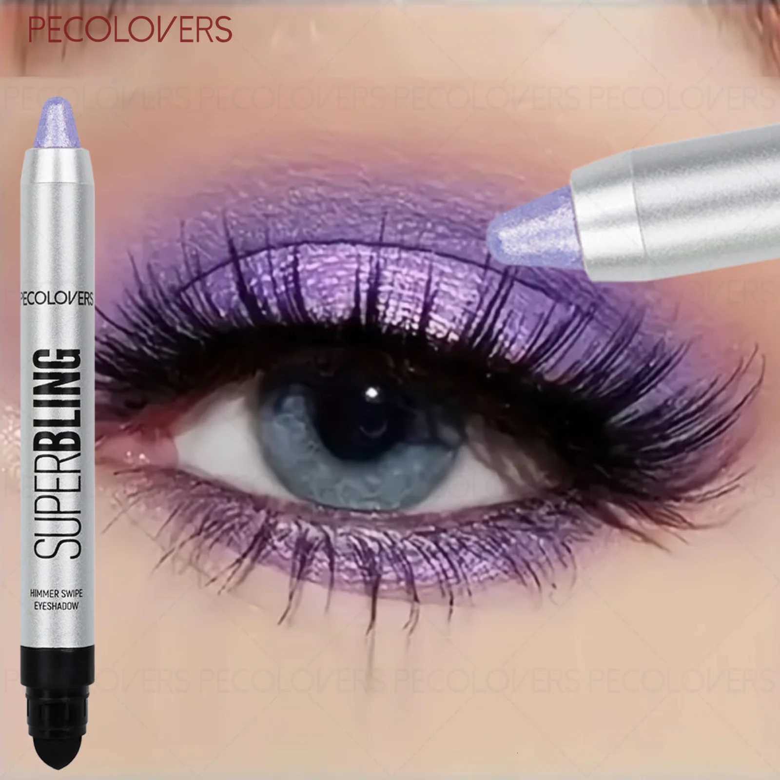 1 Pc Colorful Double-head Eyeshadow Stick High Color Rendering Shiny Bold Makeup Eyeshadow Pen Party Halloween MakeupT251122