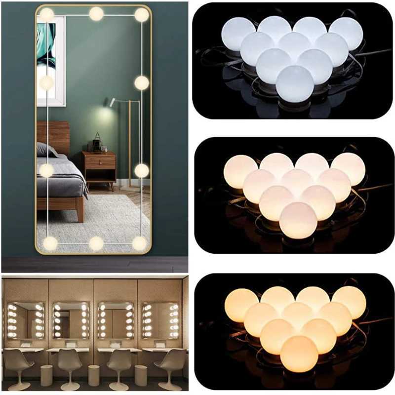 Makeup Mirror LED Light Bulbs Vanity Lights USB 12V Bathroom Dressing Table Lighting Dimmable LED Vanity Light For Mirror Light M251122