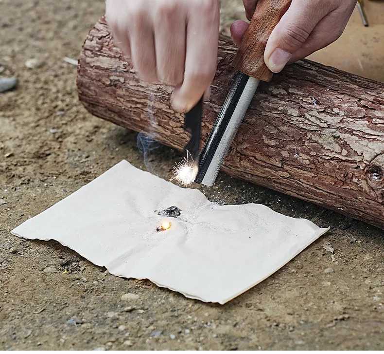 2025 New Outdoor Multifunctional Flint Magnesium Stick Portable Camping Fire EDC Tool J251121