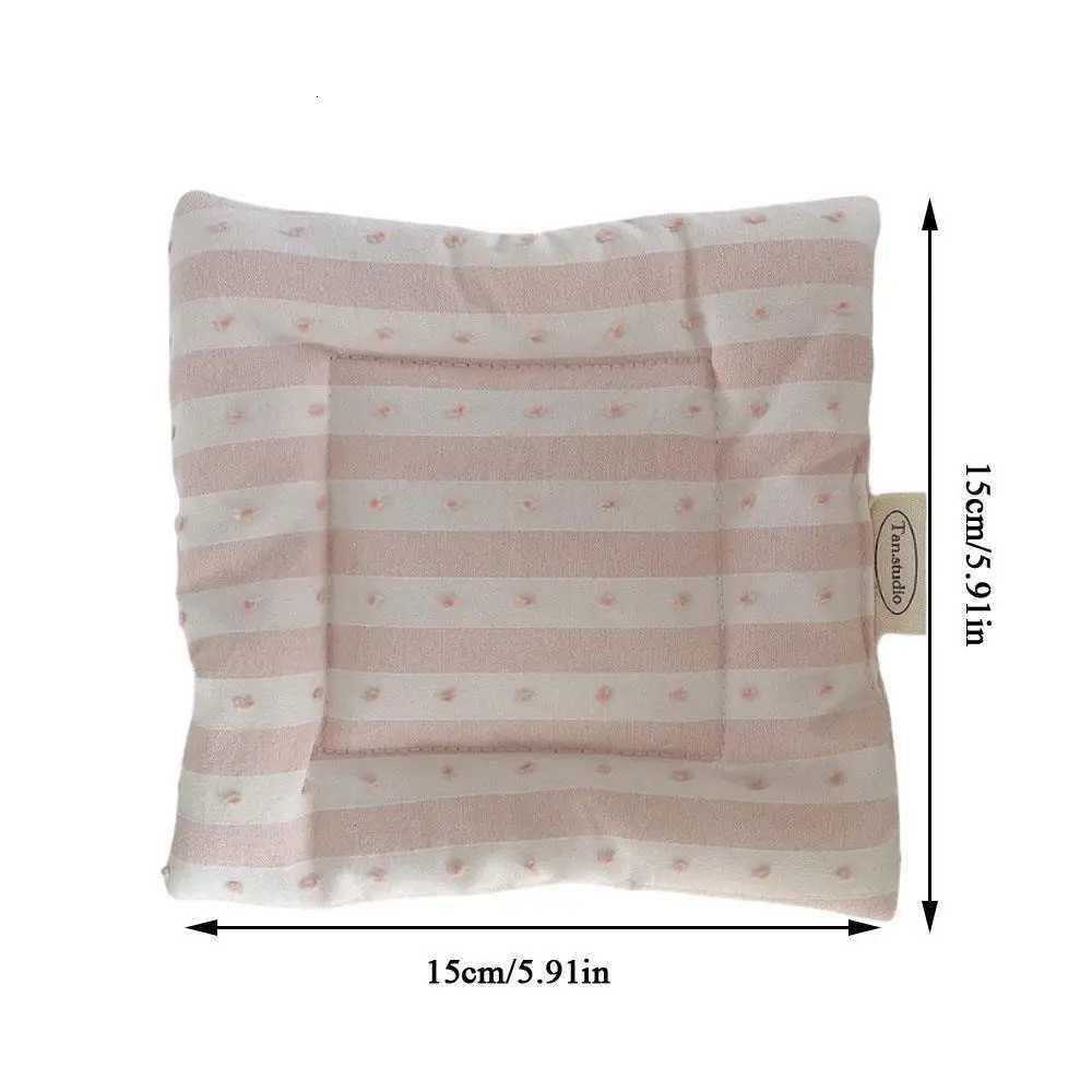 Insulation Pad Table Mat Striped Dot Placemats Checked Pattern Decor Korean Style Item Useful Home Decor Cotton Cup Mat Coaster C251122